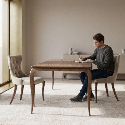Modern Einrichtung Esstisch 4x Stühle Luxus Esszimmer Möbel Design Neu