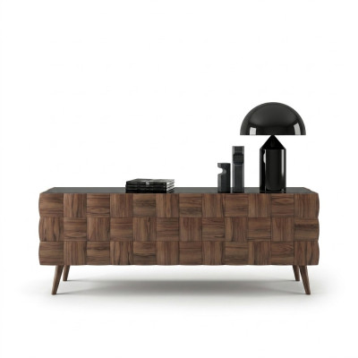 Luxus Sideboard mit Spiegel Esszimmer Komplett Einrichtung Design Möbel