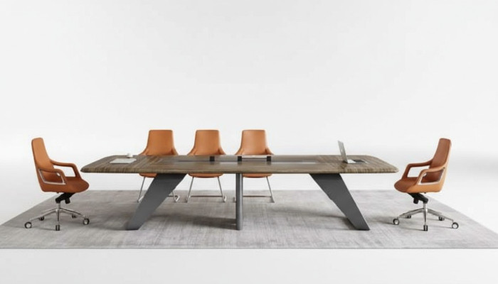 Holz Konferenztisch Besprechungstisch Büromöbel Designer Tische Neu