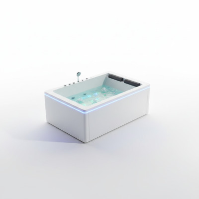 Whirlpool Eckbadewanne Badewanne Wanne Spa Home 2 Personen Whirlwanne Whirlwanne