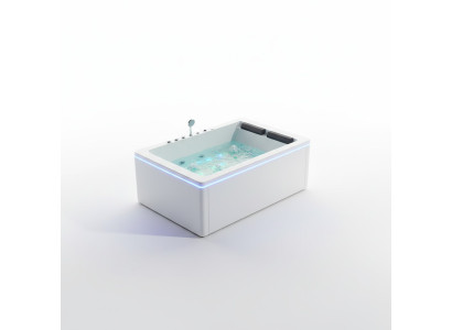 Whirlpool Eckbadewanne Badewanne Wanne Spa Home 2 Personen Whirlwanne Whirlwanne