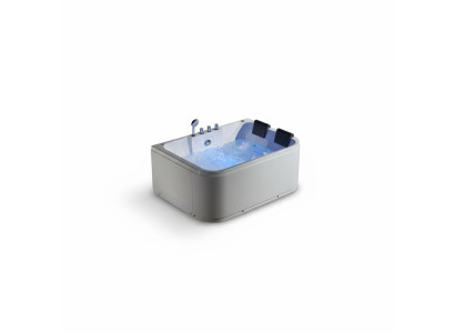 Whirlpool Massagedüsen Badewanne Doppelte Wanne Eckbadewanne Wanne 2 Personen