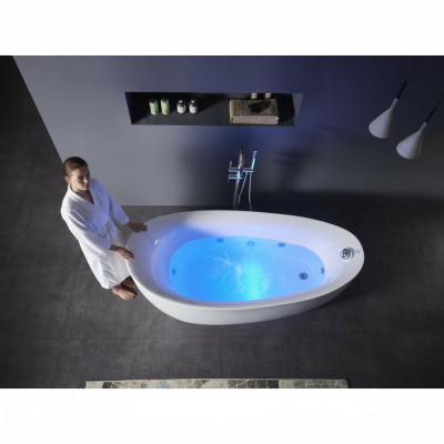Indoor Whirlpool Badewanne Whirlwanne Home Eckbadewanne Spa Wanne