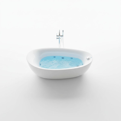 Indoor Whirlpool Badewanne Whirlwanne Home Eckbadewanne Spa Wanne