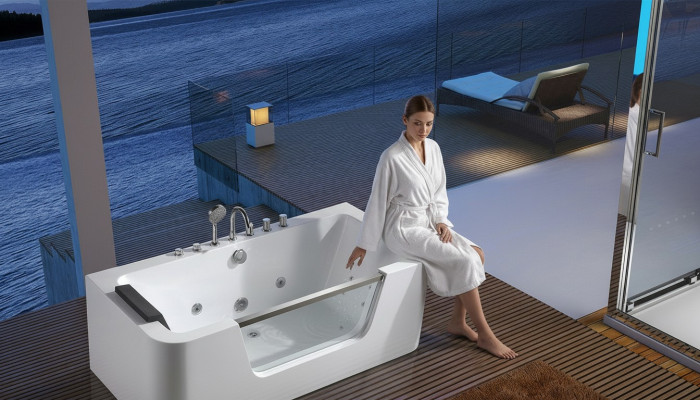 Badewanne Luxus Relax Wannen Komplett 170x80cm Badewannen Bad Wanne