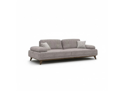 Design Polstermöbel Dreisitzer Sofa Couch Textil Wohnzimmer Modern Einrichtung