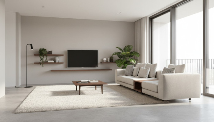 Weißer Viersitzer Modernes Polstersofas Wohnzimmer Designer Couch Neu