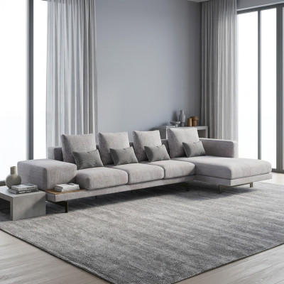Polstermöbel Eck Möbel Wohnzimmer Ecksofa L-Form Designer Garnitur