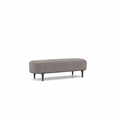 Designer Grau Sitzbank Bank Neu Einrichtung Modern Sitzmöbel Schlafzimmer