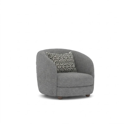 Grau Sessel Designer Sitzmöbel Polstermöbel Wohnzimmer Neu Sitz Einrichtung