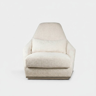 Polstermöbel Weiß Sessel Luxus Sitz Sitzmöbel Wohnzimmer Modern Design