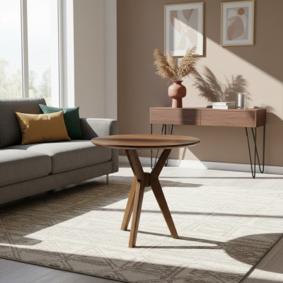 Beistelltisch Holz Möbel Wohnzimmer Modern Design Kaffeetisch Einrichtung