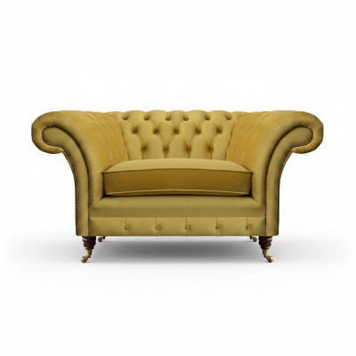 Sessel Wohnzimmer Möbel Luxus Polstermöbel Luxus Textil Einrichtung Chesterfield