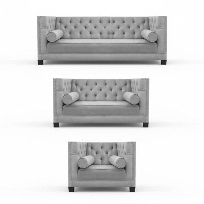 Luxus Wohnzimmer Moderne Sofagarnitur Set 2x Sofas Neu Sessel Garnituren
