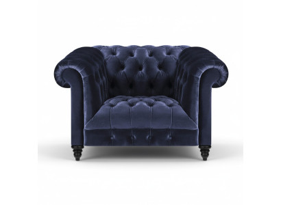 Neu Sessel Polstermöbel Sitz Polster Textil Wohnzimmer Einrichtung Chesterfield