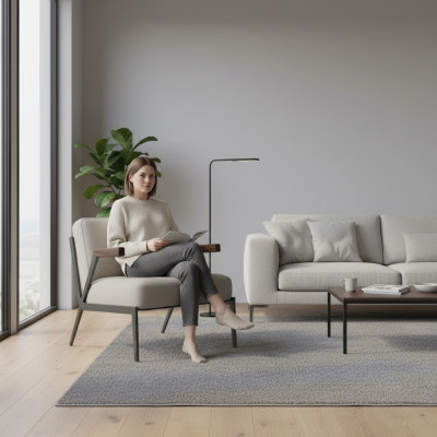 Modern és kényelmes fotel a nappaliba