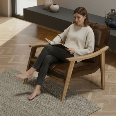 Elegáns és minimalista fotel, maximális kényelem