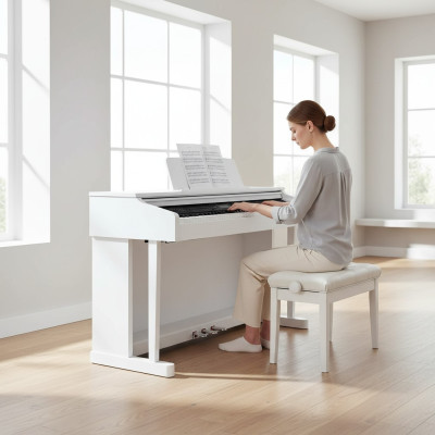 Digitális zongora Stage Piano Brillo fehér