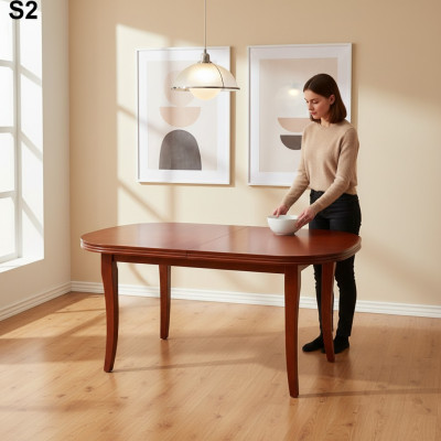 Tisch Esstisch Holztisch XXL Konferenztisch 90X160cm Ausziehbar 160X240cm