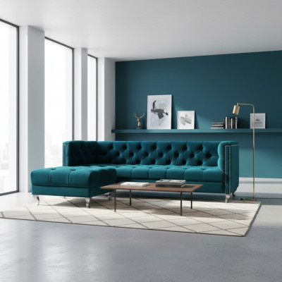 Chesterfield Sofa Polster Designer Couchen Sofas Garnitur Couch SLIII Sofa №9