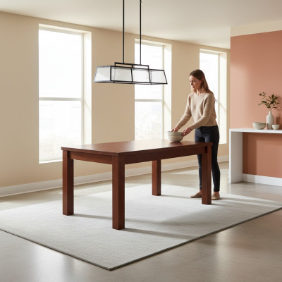 Tisch Esstisch Holztisch XXL Konferenztisch 90X140 Ausziehbar 140X210cm