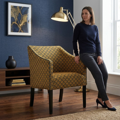 Design Loungesessel Esszimer Lehnstuhl Relax Polster Gastro Sessel Stuhl Stühle