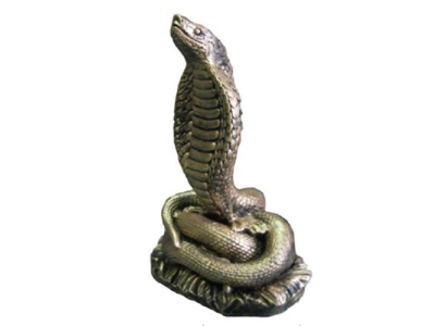 Ägypten Skulptur Schlange Figur Statue Figuren Statuen Antik Stil 25cm Cobra Neu