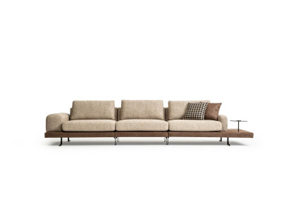 Sofa 5 Sitzer Luxus Polstersofa Neu Design Textil Wohnzimmer Modern